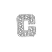 14KW 9X8mm Width C Diamond Block Initial