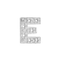 14KW 9X8mm Width E Diamond Block Initial