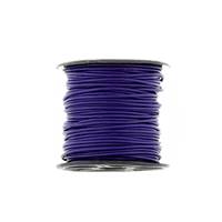 Round Indian Leather Cord Amethyst 1mm By 25 Yards