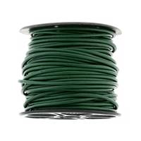 Round Indian Leather Cord Dark Green 2mm By 25 Yards