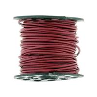 Round Indian Leather Cord Garnet 2mm By 25 Yards