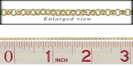 GF 2.0mm Chain Width Belcher Rolo Chain