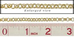 GF 6.0mm Chain Width Belcher Rolo Chain