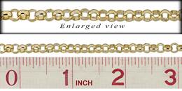 GF 5.1mm Chain Width Belcher Rolo Chain