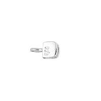 Sterling Silver 4.5mm Leather Flat End Cap