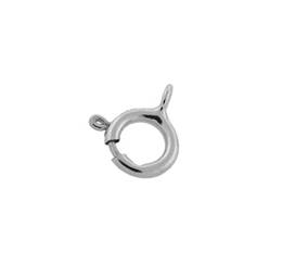 SS 5mm Closed Ring Springring Clasp