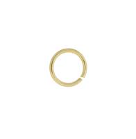 14KY 7mm Open Jump Ring 0.76mm Thick