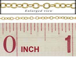 14KY Flat Round Cable Chain