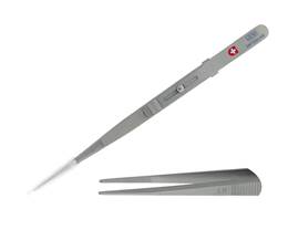 1.20mm Tip Swiss Made Large Tip Side Lock Matt Finish Tweezer