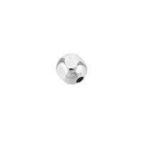Sterling Silver 2.5mm Cube Faceted Round bead