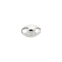 STERLING SILVER 5X3MM OVAL BEAD