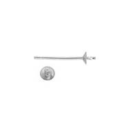 Sterling Silver 3mm Pearl Stud Earring