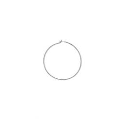 Sterling Silver 20mm Thin Hoop Earring