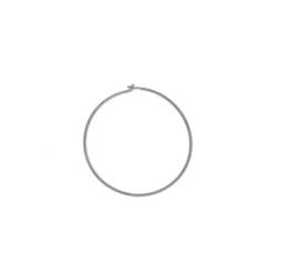 SS 25mm Thin Hoop Earring