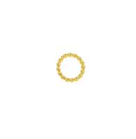 Vermeil 5.0mm Twisted Wire Round Jump Ring