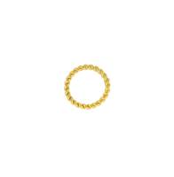 Vermeil 6.0mm Twisted Wire Round Jump Ring