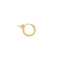 Vermeil 12mm Hoop Earring