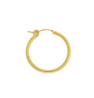 Vermeil 24mm Hoop Earring