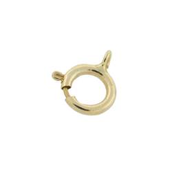 14KY 5.9mm Open Ring Springring Clasp