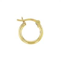 Vermeil 12mm Hoop Earring