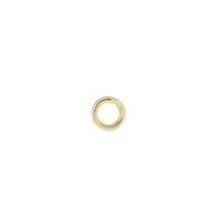 14KY 3.5mm Soldered Jump Ring 0.63mm Thick