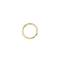 14KY 7mm Soldered Jump Ring 0.63mm Thick