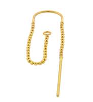 14KY U-Threader Bead Chain Earwire Earring