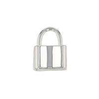 Sterling Silver 12X16mm Padlock Clasp