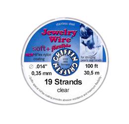 19 Strands Griffin Jewelry Wire 0.014INX100FT