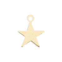 14KY 8mm Star Charm