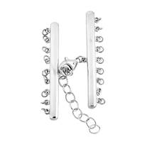 14KW 40X4MM 9 ROWS MULTI-STRAND HALF ROUND BAR EXTENSION CLASP