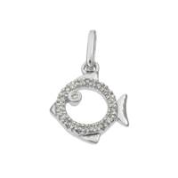 14KW 11mm 6pts/16pcs Fish Charm