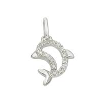 14KW 11mm 6pts/15pcs Dolphin Charm