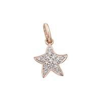 14KR 10MM 6PTS/16PCS STARFISH CHARM