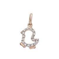 14KR 11mm 7pts/17pcs Hen Charm