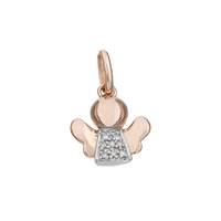 14KR 10mm 3pts/8pcs Angel Charm