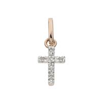 14KR 10mm 4pts/7pcs Cross Charm Style B