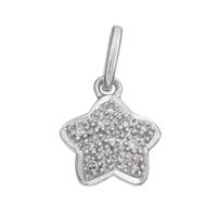 14KW 10mm 4pts/11pcs Star Charm