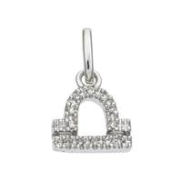 14KW 9mm 5pts/12pcs Libra Charm