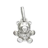 14KW 11mm 2pts/5pcs Bear Charm