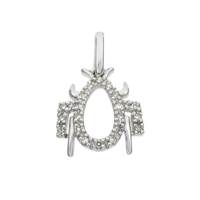 14KW 13mm 8pts/20pcs Spider Charm