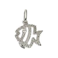 14KW 12mm 10pts/27pcs Angelfish Charm
