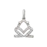 14KW 13mm 9pts/22pcs Frog Charm Style B