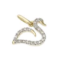14KY 12mm 7pts/19pcs Duck Charm