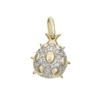 14KY 12mm 7pts/18pcs Ladybug Charm