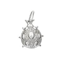14KW 12mm 7pts/18pcs Ladybug Charm
