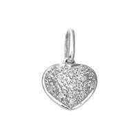 14KW 9mm 5pts/13pcs Heart Charm Style C