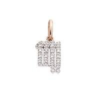 14KR 12mm 7pts/17pcs Virgo Charm