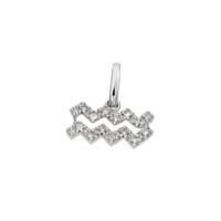 14KW 11mm 6pts/14pcs Aquarius Charm