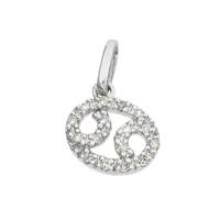 14KW 9mm 7pts/16pcs Cancer Charm